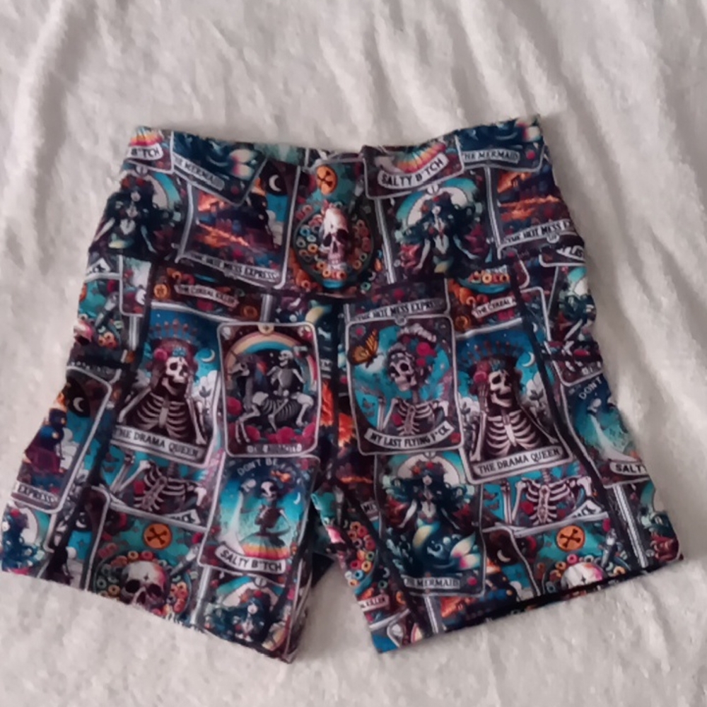 Constantly Varied Gear Multicolor Skeleton Shorts